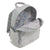Essential Compact Backpack-Medium Heather Gray-Image 2-Vera Bradley