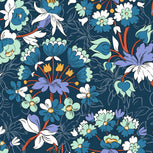 Factory Style Soft Fringe Scarf-Floral Bursts-Image 3-Vera Bradley