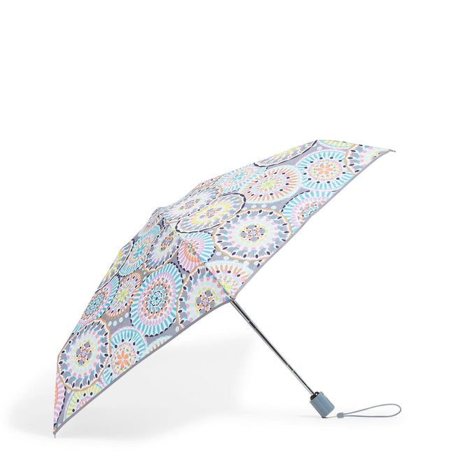 Factory Style Automatic Mini Umbrella-Sunny Medallion-Image 2-Vera Bradley