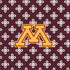 Collegiate RFID All in One Crossbody Bag-Maroon/White Mini Concerto with University of Minnesota Logo-Image 2-Vera Bradley