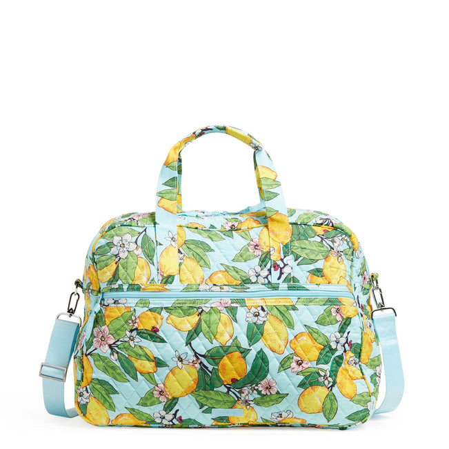 Factory Style Medium Traveler Bag-Lemon Grove-Image 1-Vera Bradley