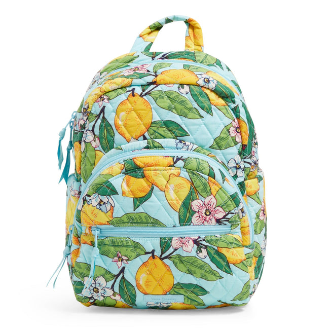Factory Style Essential Compact Backpack-Lemon Grove-Image 1-Vera Bradley