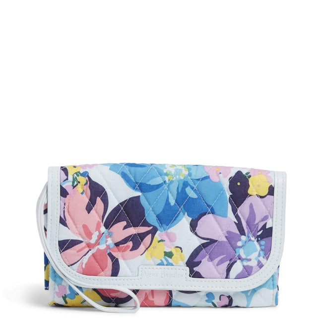 Factory Style Trimmed Wristlet-Marian Floral-Image 1-Vera Bradley