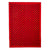 Factory Style Oversized Throw Blanket-Red/Black Blanket Geo-Image 2-Vera Bradley