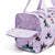 Small Gym Bag-Lavender Butterflies-Image 3-Vera Bradley