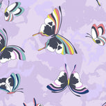 Small Gym Bag-Lavender Butterflies-Image 8-Vera Bradley