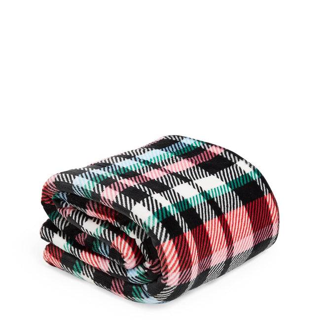 Cozy Life Throw Blanket-Ribbons Plaid-Image 1-Vera Bradley