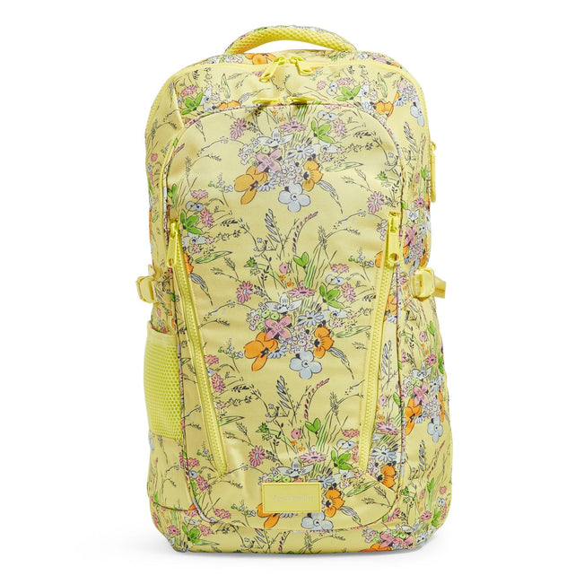 Lay Flat Travel Backpack-Sunlit Garden-Image 1-Vera Bradley