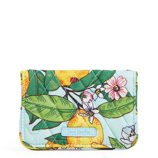 Factory Style RFID Small Bifold Wallet-Lemon Grove-Image 1-Vera Bradley