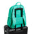 Campus Backpack-Recycled Cotton Turquoise Sky-Image 7-Vera Bradley