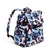 Utility Backpack-Plum Pansies-Image 2-Vera Bradley