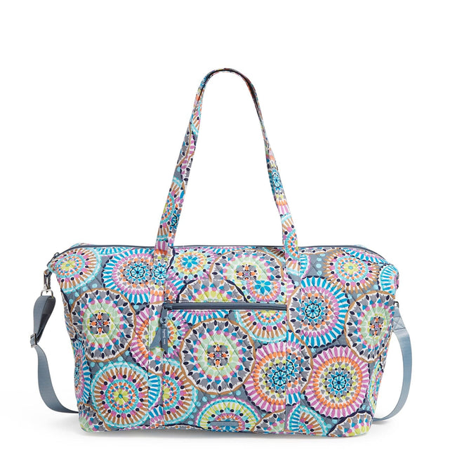 Factory Style Deluxe Travel Tote Bag-Sunny Medallion-Image 1-Vera Bradley