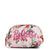 Embellished Clamshell Cosmetic Bag-Hope Blooms Pink-Image 1-Vera Bradley