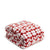 Intarsia Fleece Throw Blanket-Star Intarsia Red-Image 1-Vera Bradley