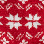 Intarsia Fleece Throw Blanket-Star Intarsia Red-Image 3-Vera Bradley