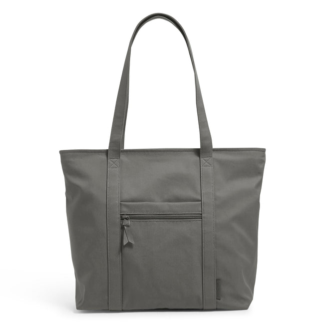 Vera Tote Bag-Recycled Cotton Galaxy Gray-Image 1-Vera Bradley