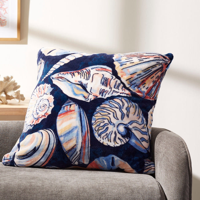 Decorative Throw Pillow-Morning Shells-Image 1-Vera Bradley