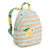 Factory Style Straw Compact Backpack-Lemon Grove-Image 2-Vera Bradley
