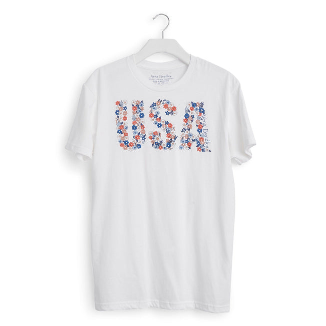 Women's Short Sleeve T-Shirt-USA-Image 1-Vera Bradley