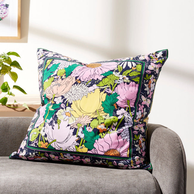 Decorative Throw Pillow-Bloom Boom-Image 1-Vera Bradley