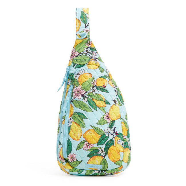 Factory Style Essential Sling Backpack-Lemon Grove-Image 1-Vera Bradley