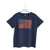 Short-Sleeved Graphic T-Shirt-Flag Prairie Floral on Blue-Image 1-Vera Bradley