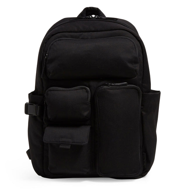 Vera Bradley Outlet | Black Utility Large Backpack – Vera Bradley 