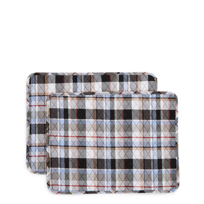 Placemat Set of 2-Perfectly Plaid-Image 1-Vera Bradley